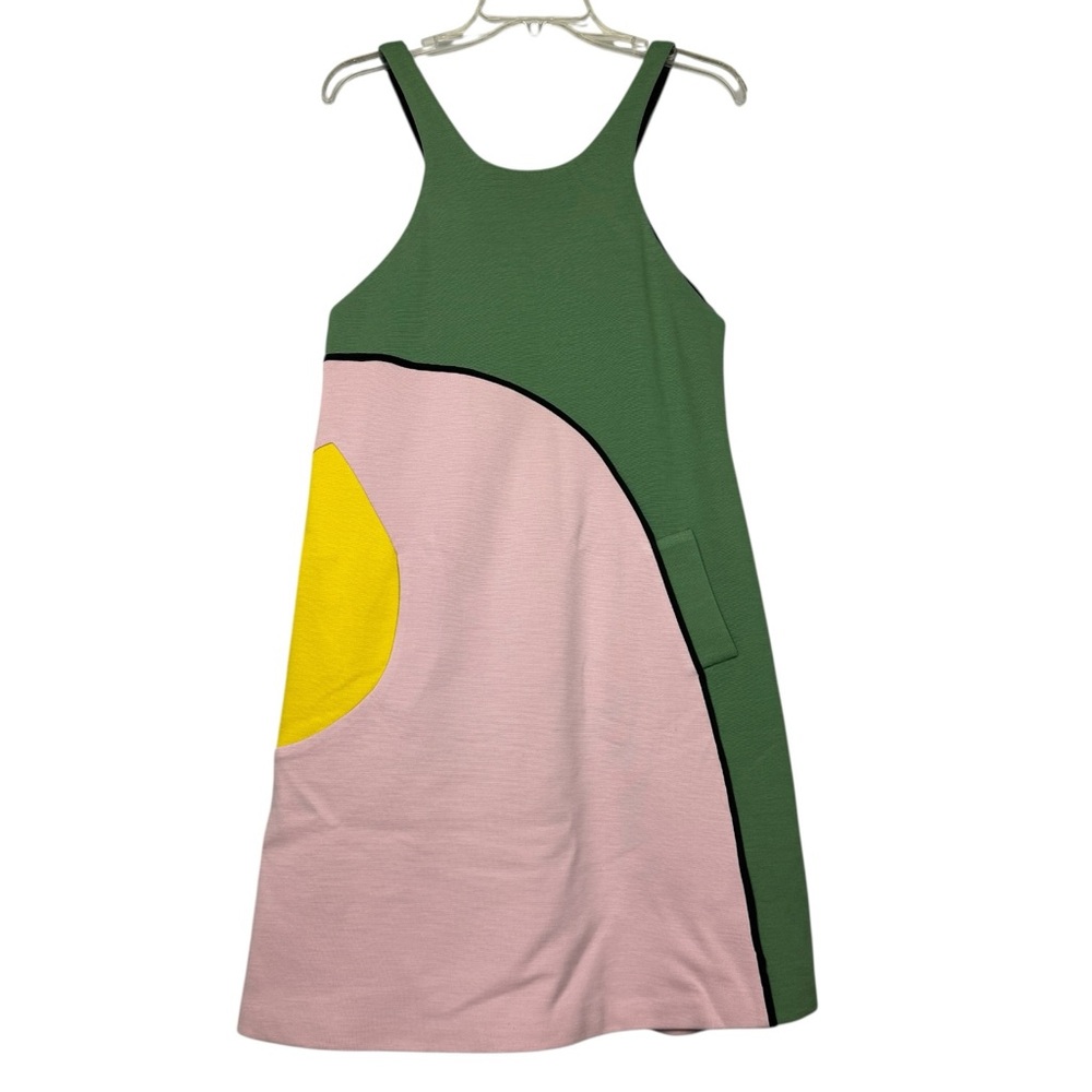 Marni Colorblock Sleeveless Midi Dress View 2